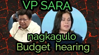 SARA DUTERTE BUDGET HEARING SOPLAK NI MARCOLETA [upl. by Rolyab]