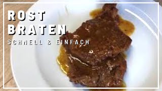 Rostbraten zubereiten im Rohr oder im Multidampfgarer gerykocht [upl. by Stuart]