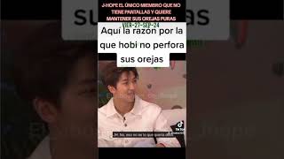 JHOPE QUIERE MANTENER SUS OREJAS PURAS VIER27SEP24 linomarie13bts linobts13 [upl. by Windzer]