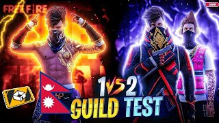 🔴 FREEFIRE NEPAL BANGLADESH LIVE BD SERVER GUILD TEST CHANNEL PROMOTIONNEXXIT FF 🇳🇵 [upl. by Odericus]