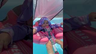 Como é levar um bebê de 6 meses para Piscina… 👶🏊‍♀️ maternidade bebe piscina familia [upl. by Storfer587]