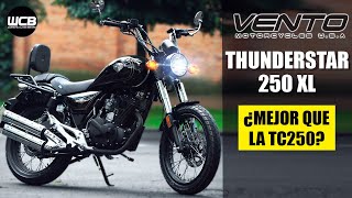 VENTO THUNDERSTAR 250 XL CRUCERO y ¿BARATA  Reseña 2023 [upl. by Enid]