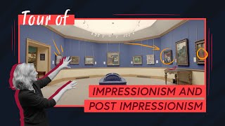 Tour of Impressionism and Post Impressionism at the Scottish National Gallery [upl. by Dorcea]