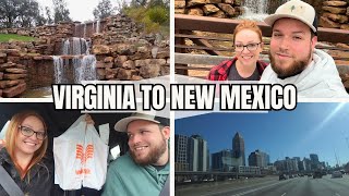 Virginia To New Mexico  Driving Cross Country With 2 Dogs [upl. by Affra]