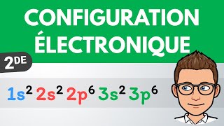 Comment trouver le CORTÈGE ÉLECTRONIQUE dun atome   PhysiqueChimie lycée [upl. by Ahseiuqal]