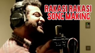 Jr NTR Singing Raakasi Raakasi Song  Making of Rabhasa [upl. by Lotsirb]