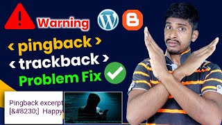 Trackback and Pingback kya hai  Pingback and tarckback in wordpress  Solve pingback amp Trackback [upl. by Assillim]