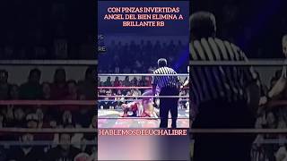 PINZAS INVERTIDAS DEJAN FUERA A BRILLANTE RB  LuchaLibre Shorts IndyWresting AngelDelBien [upl. by Nnyledam]