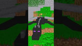 COME ADDOMESTICARE IL DRAGO SU MINECRAFT shorts [upl. by Fatsug]