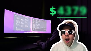 Going Broke for a New Desk Setup  Coding Monitor Review  Unemployed CS New Grad [upl. by Kappenne401]