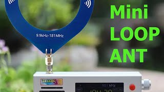 Mini Loop Antenna 9 9KHz to 181MHz HF amp VHF bands Overview by Technology Master [upl. by Doug]