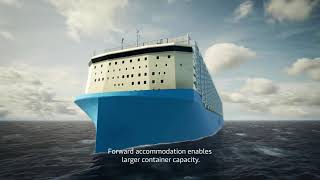 Maersk  Next Generation of Maersk Container Vessels Designed for Green Methanol [upl. by Phillis]