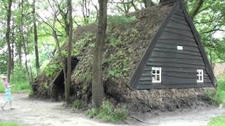 Oude Traktoren landbouwwerktuigen in openluchtmuseum Schoonoord [upl. by Hannahoj]