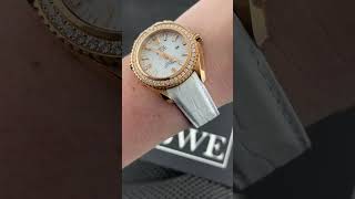 Omega Seamaster Planet Ocean Rose Gold Diamond Watch 23258382004001 Wrist Roll  SwissWatchExpo [upl. by Niamreg]