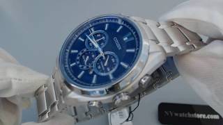 Mens Citizen Eco Drive Titanium Chronograph Watch CA4010 58L [upl. by Jeavons]