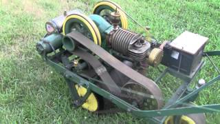 90 YEAR OLD MOWER STILL WORKS [upl. by Ferree]