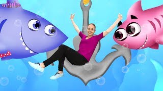 Baby Shark Kids Song  Nursery Rhymes for Babies and Toddlers  HeyHop Kids [upl. by Baras]