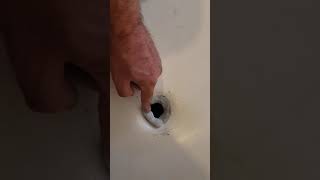 How to fix a rusted through drain Easy fix [upl. by Naillimixam204]