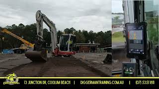 GPS 3D Trimble Earthworks Training Tips Excavator  Diggerman Training [upl. by Queridas]