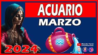 HORÓSCOPO ACUARIO MARZO ‐ Horóscopo para Acuario mes de Marzo [upl. by Warring]