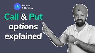 Call and Put options explained  Options trading for beginners  Futures amp Options [upl. by Cornela]