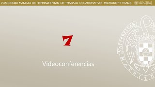 Iniciar Videoconferencia en Microsoft Teams [upl. by Eiluj228]