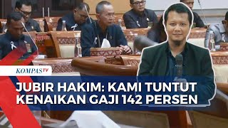 Hakim Tuntut Kenaikan Gaji 142 Persen Lewat Telepon di DPR Prabowo Setuju [upl. by Hull]