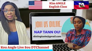 LIVE KLASS ANGLE  ENGLISH CLASS immigrer voyage aprannpaleangle english [upl. by Nikki]