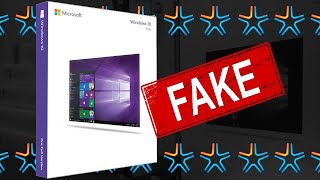 Oh No Fake Windows  What Does Counterfeit Windows 10 Look Like [upl. by Hagan107]