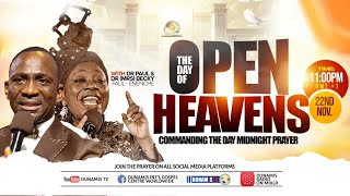 THE DAY OF OPEN HEAVENS PROPHETIC DECLARATIONS FROM COMMANDING THE DAY 22112024 DrPaulEnenche [upl. by Liddle]