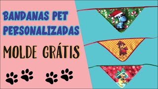 BANDANAS PET PERSONALIZADA [upl. by Eceinaj]