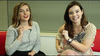 Interview with Cherami Leigh and Cassandra Morris [upl. by Burkhart]