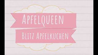 🍎Apfelkuchen🍎 ⏩ Blitzschnell und einfach selber machen [upl. by Manon]