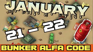 Last Day On Earth Bunker Alfa code Today JANUARY 21  22 2024 LDOE [upl. by Ruskin]