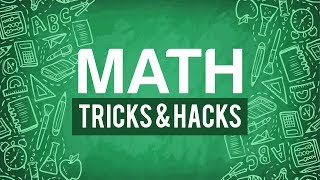 Math Tricks And Hacks for Fast Calculations [upl. by Kinney]