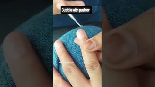 Cuticle with pusher [upl. by Lleinnad]