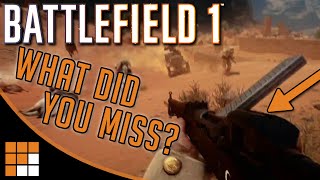 What Did You Miss Battlefield 1 Gamescom Trailer Analysis and Breakdown [upl. by Gearard609]