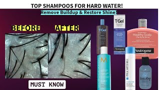 How to USE Clarifying Shampoos  Top 7 Shampoos for Hard Water [upl. by Kentigera]