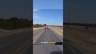 Driver Swerves Into Biker biker usa viralshort [upl. by Low]