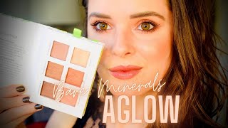 Bare Minerals AGLOW Natural Eye Tutorial [upl. by Oinoitna]