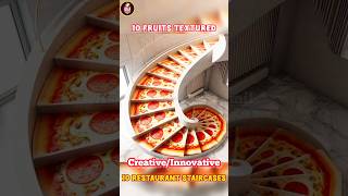 10 CREATIVEINNOVATIVE RESTAURANT STAIRCASES 🏡🧭🥰 shorts trending staircase home Painting [upl. by Sirromed]