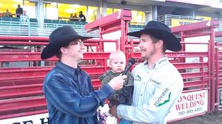 Jesse Torkelson Interview at the Jace Harty Memorial PBR Canada 12 [upl. by Uol]