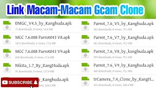 Link Gcam Clone tinggal Install [upl. by Zinnes]