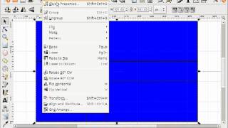 Inkscape tutorial The Swedish Flag [upl. by Esekram]