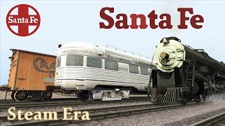 Santa Fe Railroad  Steam era [upl. by Carla252]