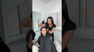 She asked me to have straight hair for life so I’m making it happen asmr hair straight [upl. by Pauletta]