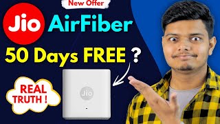 Jio AirFiber New Offer 50 Days Plans Reality [upl. by Adnohsek322]