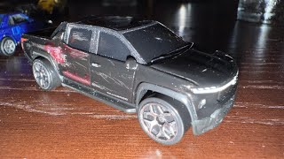 This Hotwheels Chevy Silverado EV Had A Paint Defect Factory Error So I Made It Into A Custom [upl. by Giulia]