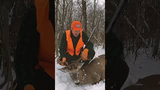 How to track a whitetail buck down whitetails deer fun [upl. by Eiboh104]