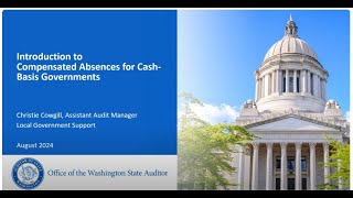 Introduction to Compensated Absences for Cash Basis Governments with Examples [upl. by Lime693]